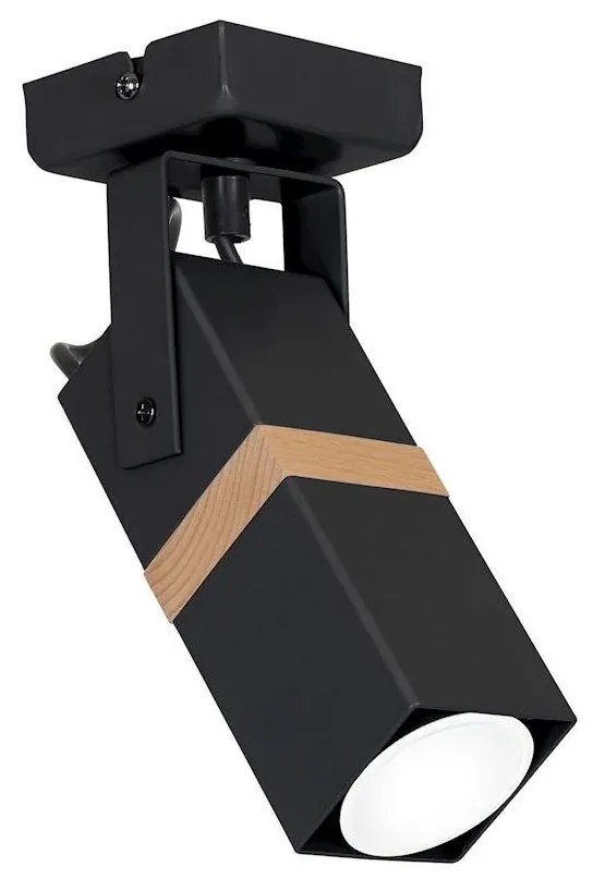 Spotlámpa VIDAR 1xGU10/25W/230V fekete