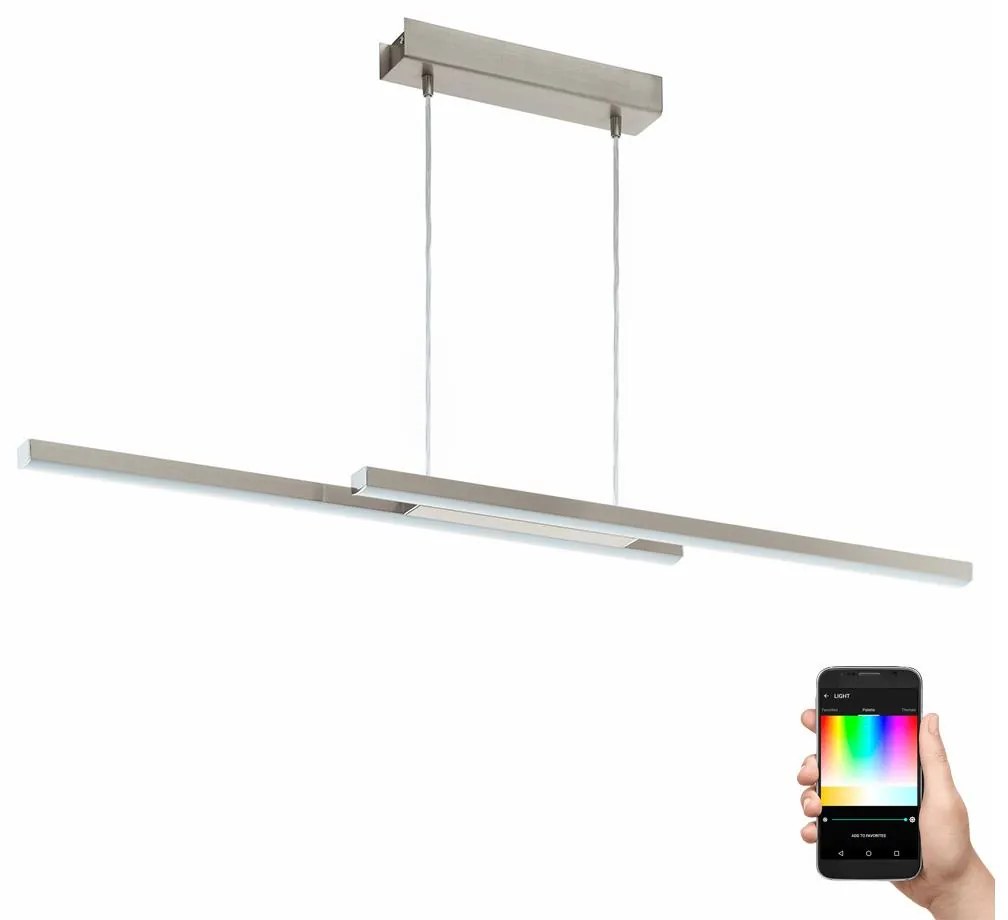 Eglo Eglo 97907 - LED RGB Dimmelhető csillár zsinóron FRAIOLI-C 2xLED/17W/230V EG97907