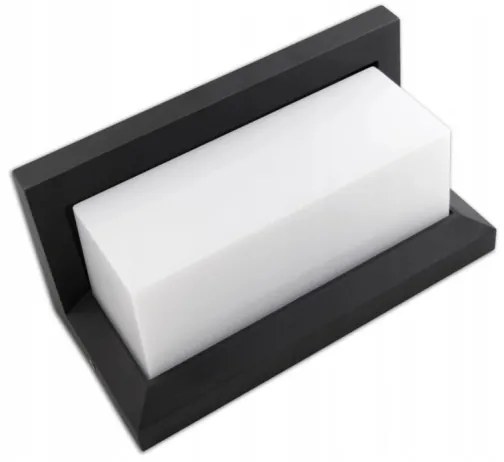 LED Kültéri fali lámpa érzékelővel LED/12W/230V IP54 fekete