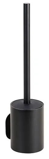 WC-kefe 8x35,5 cm rozsdamentes acél/fekete