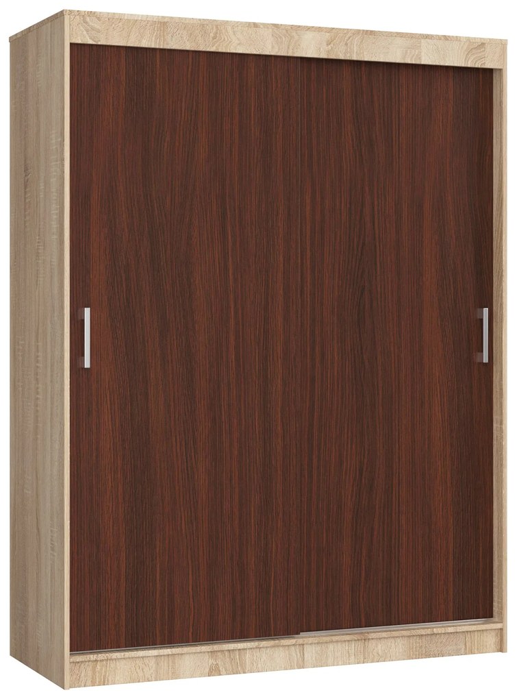 Ruhásszekrény Cosimo (szonoma tölgy + wenge). Akció -14%. 1069439