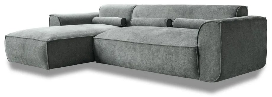 Zöld sarokkanapé (bal oldali) Flex Felix – Miuform