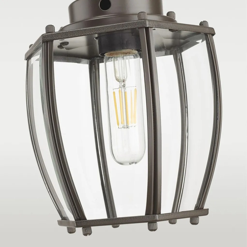 COSMOLIGHT P01654BZ NUUK Klasszikus Függesztett Lámpa E27 IP23