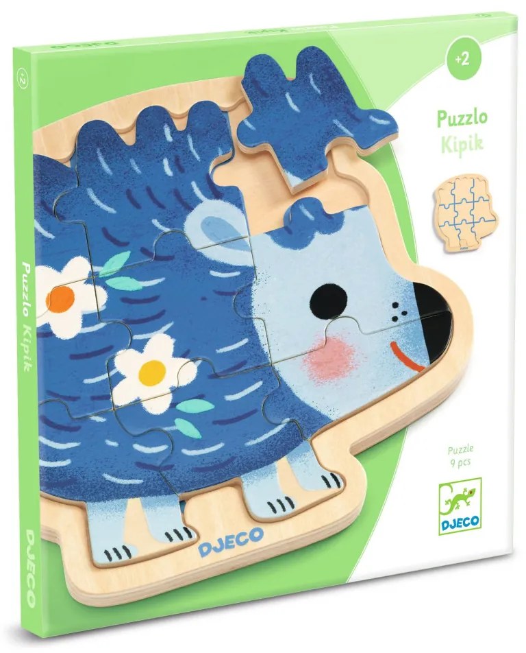 Fa puzzle - Süni, 9 db-os - Puzzlo Kipic