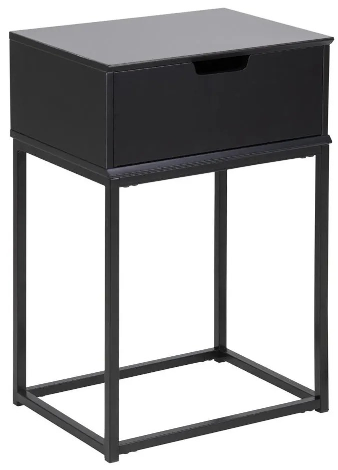 CARLY antracit éjjeliszekrény