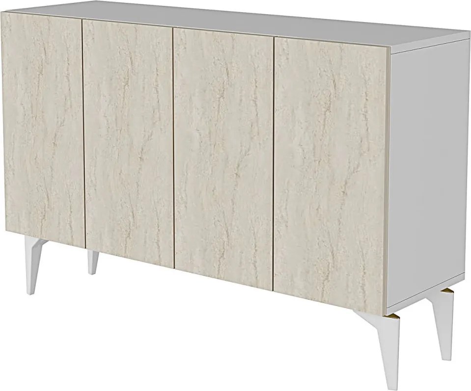 Lipa 120 - White, Travertine
