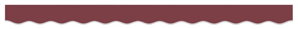 Napellenző Valance 2.5 m-es Keretre Burgundi 2.3x0.2 m