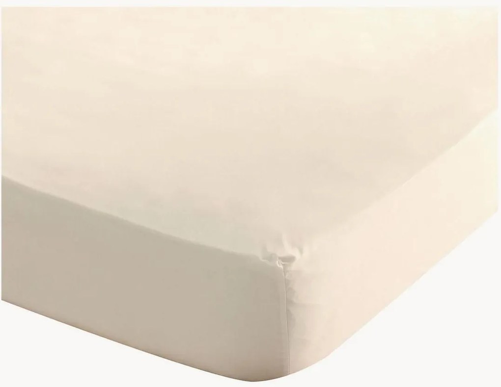 Pamut-szatén gumis lepedő 160 x 200 cm, 35 cm