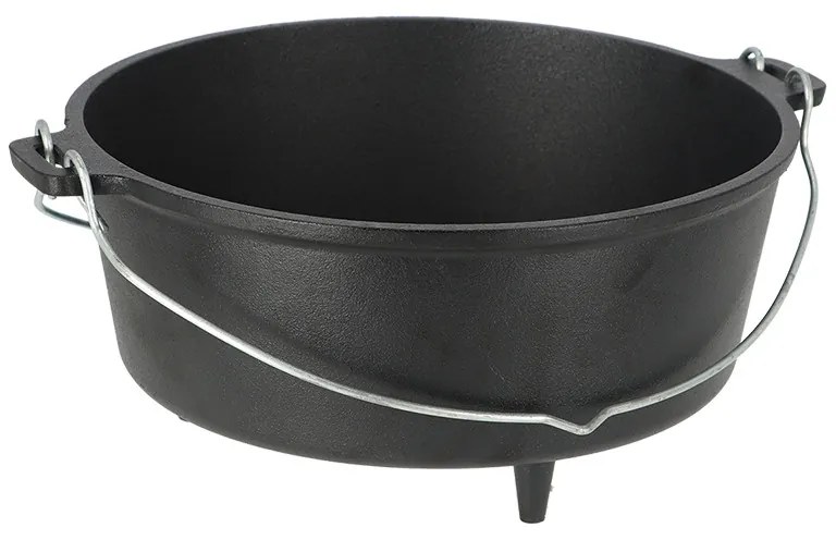 Öntöttvas holland sütő, 6,5 literes