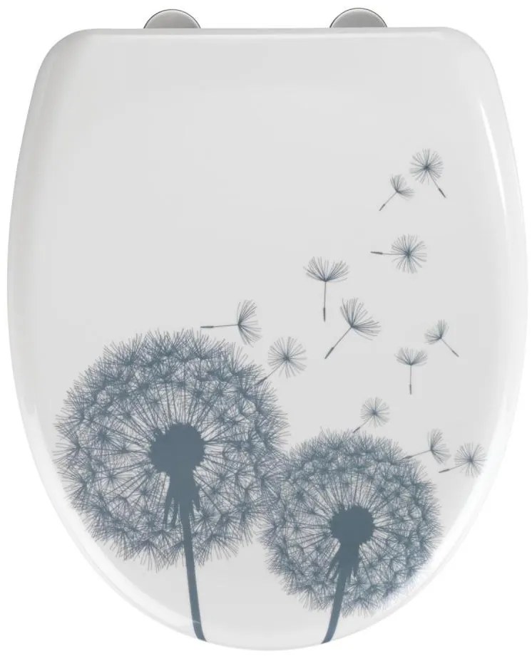 WENKO 22409100-WC-ülőke ASTERA 45x38 cm többszínű/ezüst