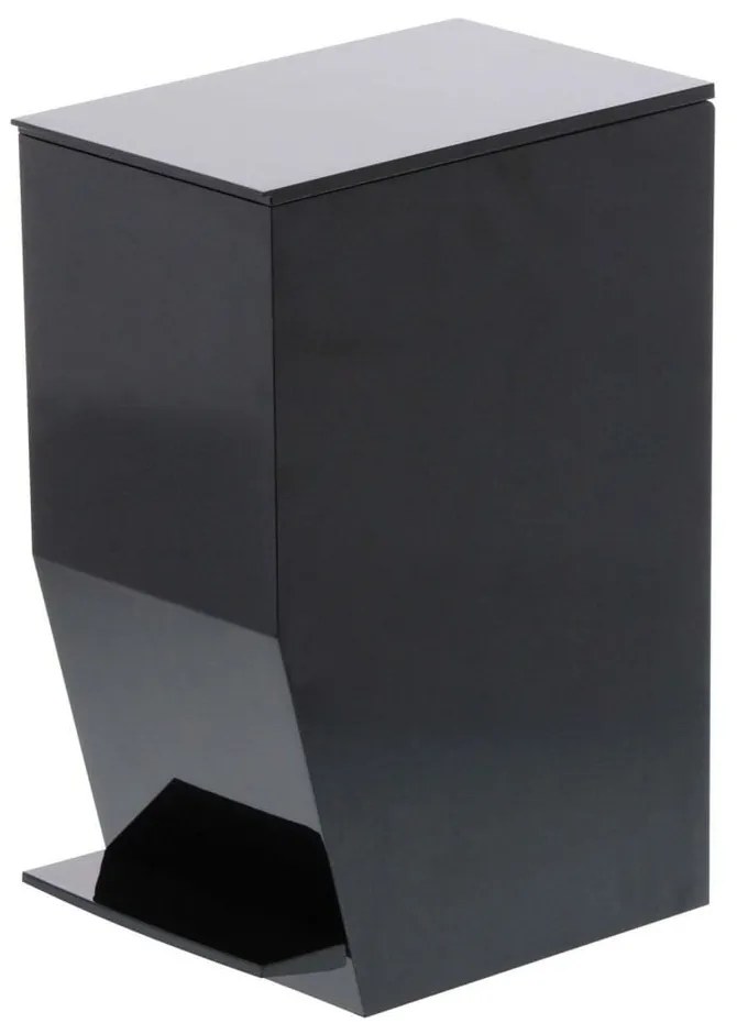Fekete műanyag pedálos szemetes 3,9 l Tower – YAMAZAKI