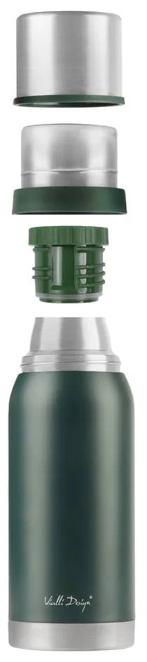 Fuori zöld thermo utazóbögre, 1 l - Vialli Design