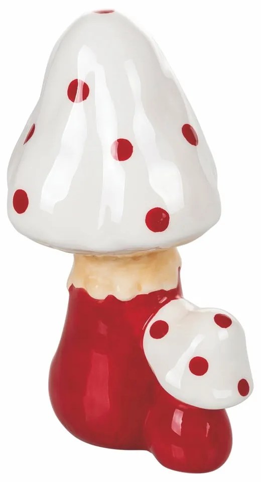 Fungo karácsonyi kerámia dekoráció, magasság 18,5 cm - VDE Tivoli 1996
