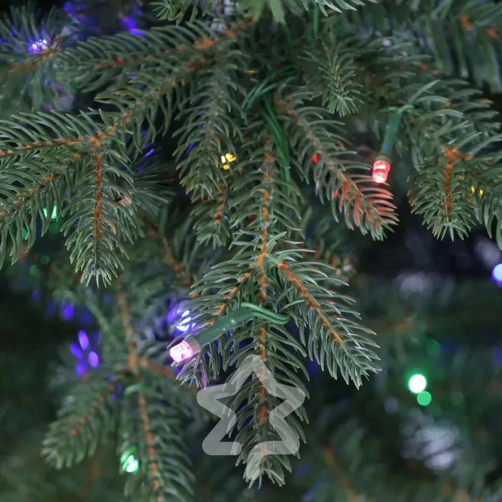 Lucfenyő Natural 400 LED 180 cm