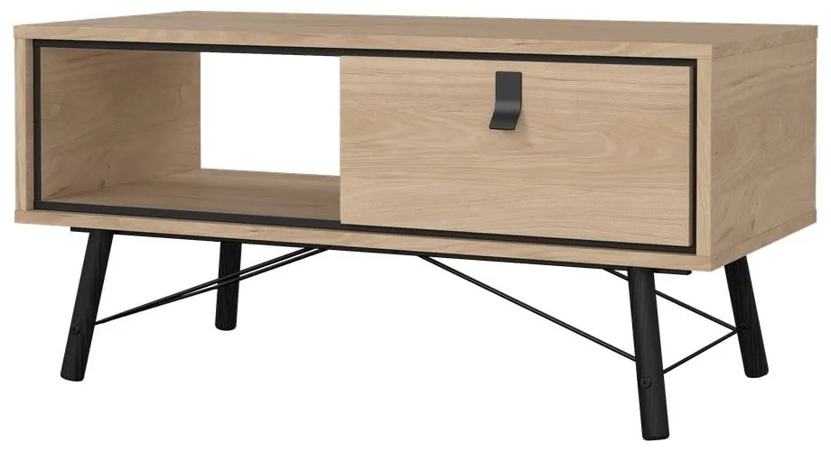 Natúr színű dohányzóasztal 48x102 cm Ry – Tvilum