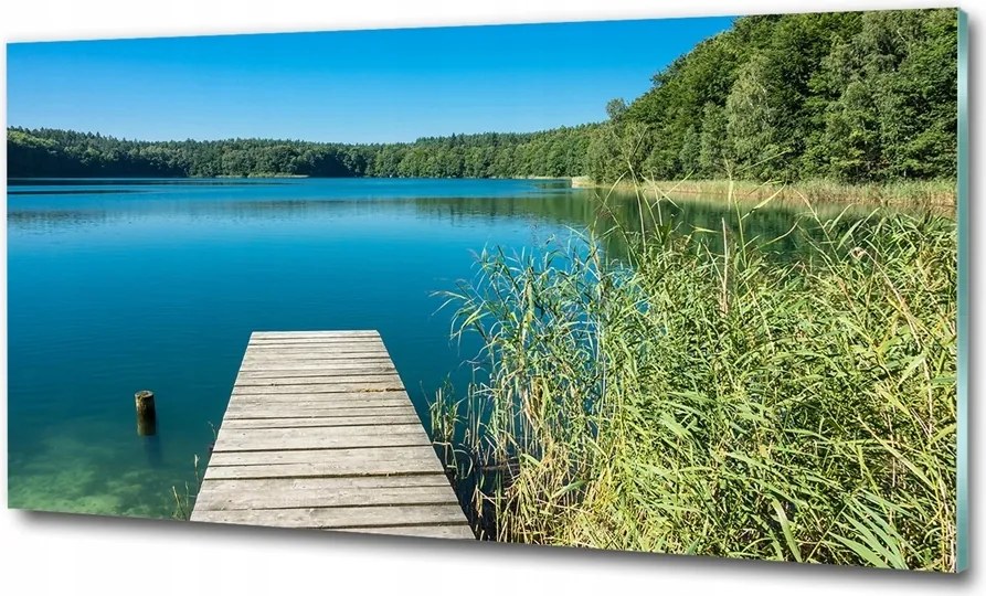 Fotó üvegkép Tengerparti dűnék 125x50