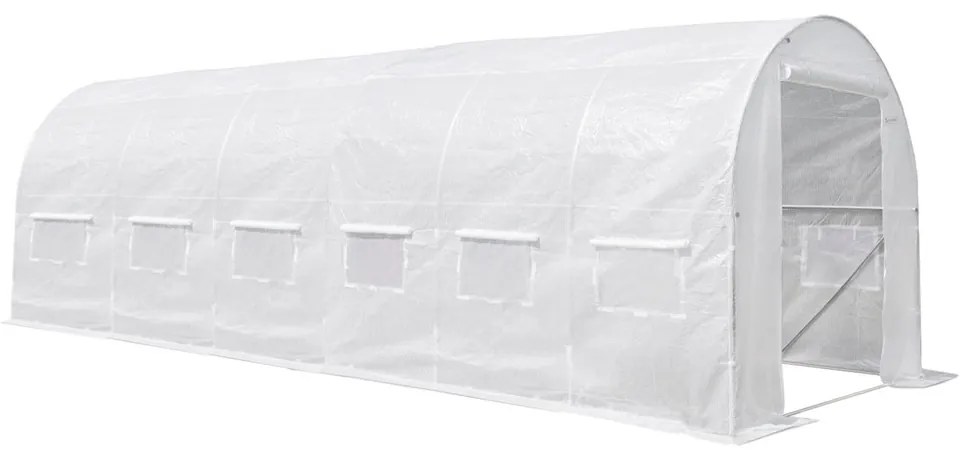 Fóliasátor 200x300x600 cm erősített vázzal+fólia