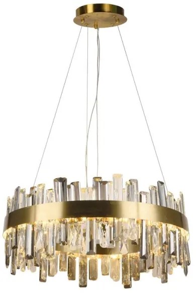 LED állítható fényerejű kristály csillár kábellel LED/80W/230V + DO