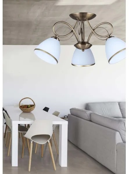 Prezent 61450 - Csillár ASTER 3xE27/60W/230V