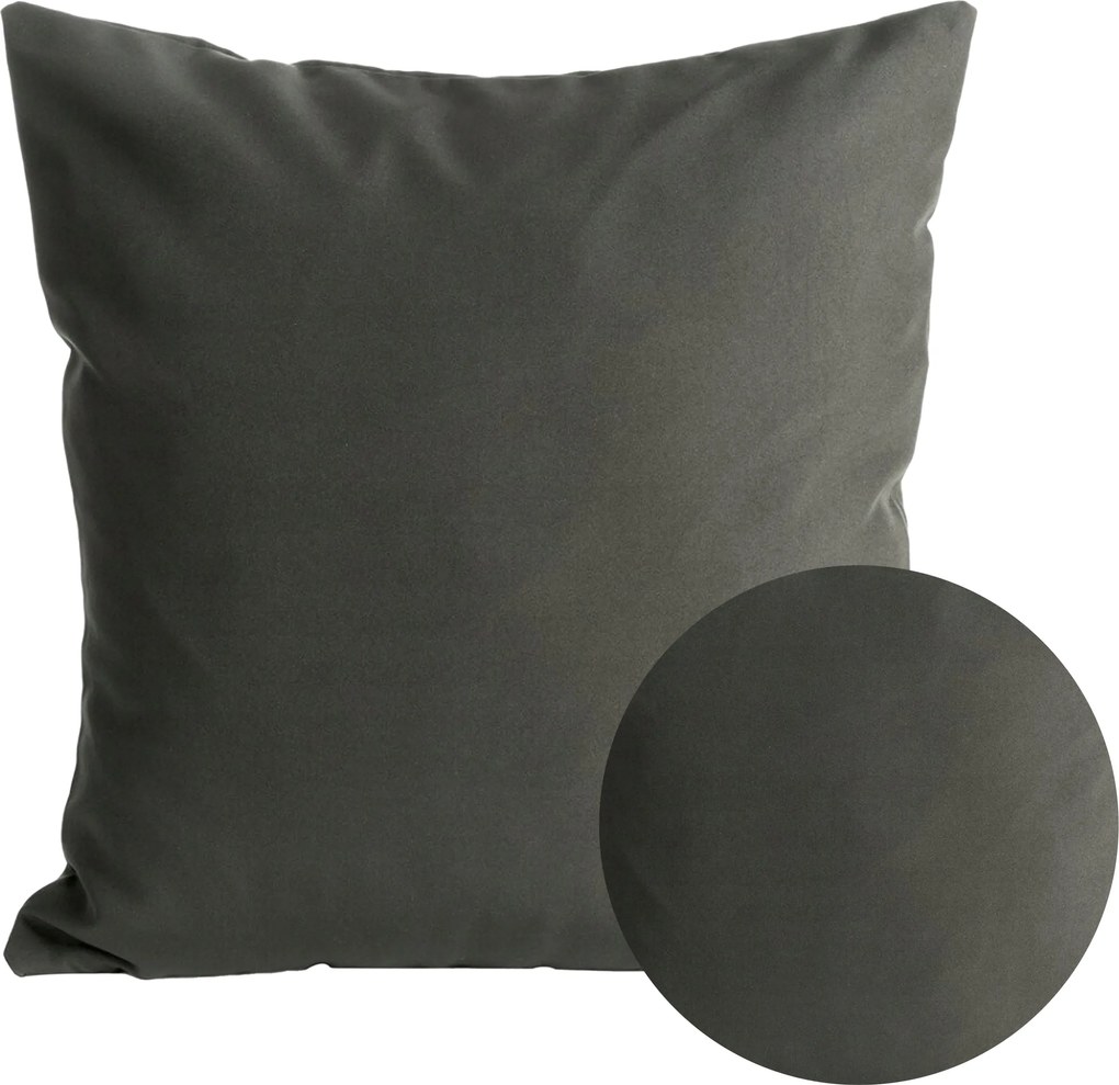 Kerti párnahuzat Jancsi 45x45cm grafit vízálló dekoratív