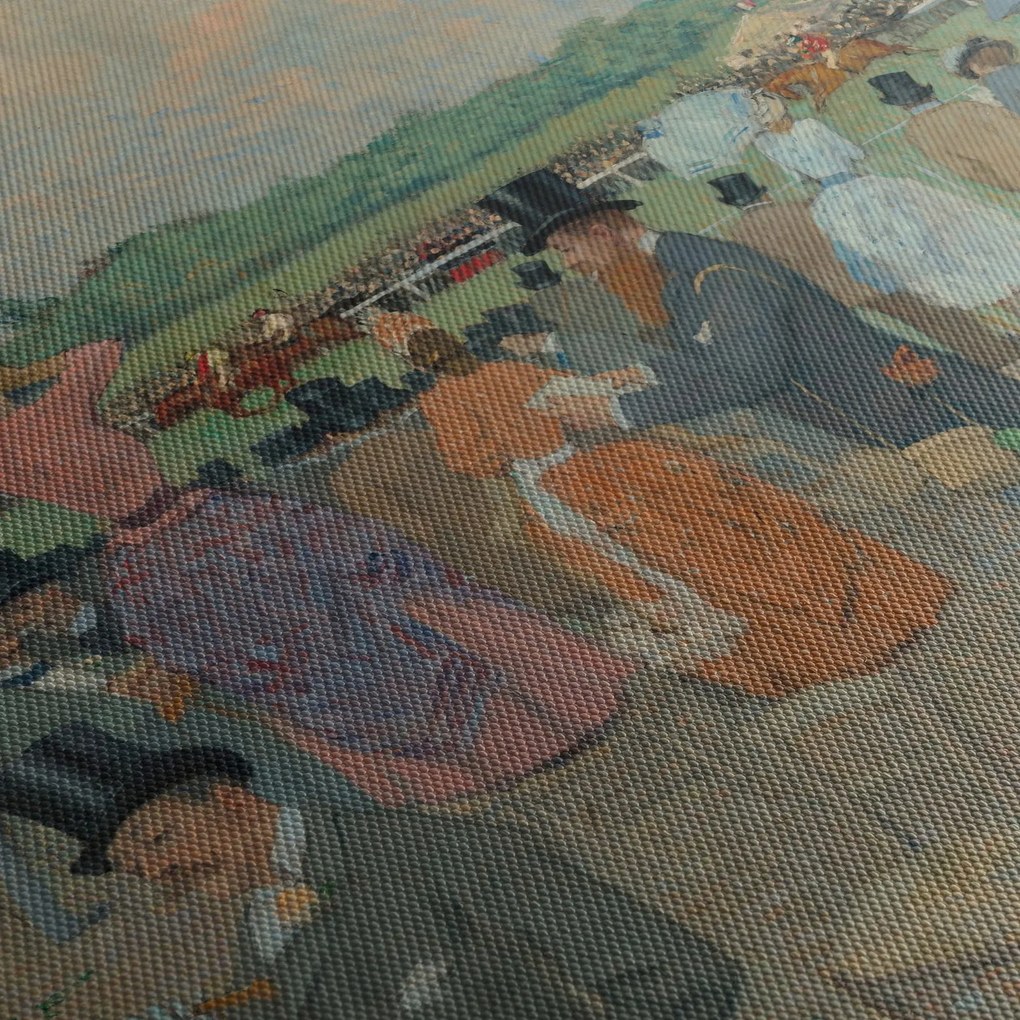 Kép - Jean-Louis Forain, The Races at Longchamp, reprodukciók (120x50 cm)