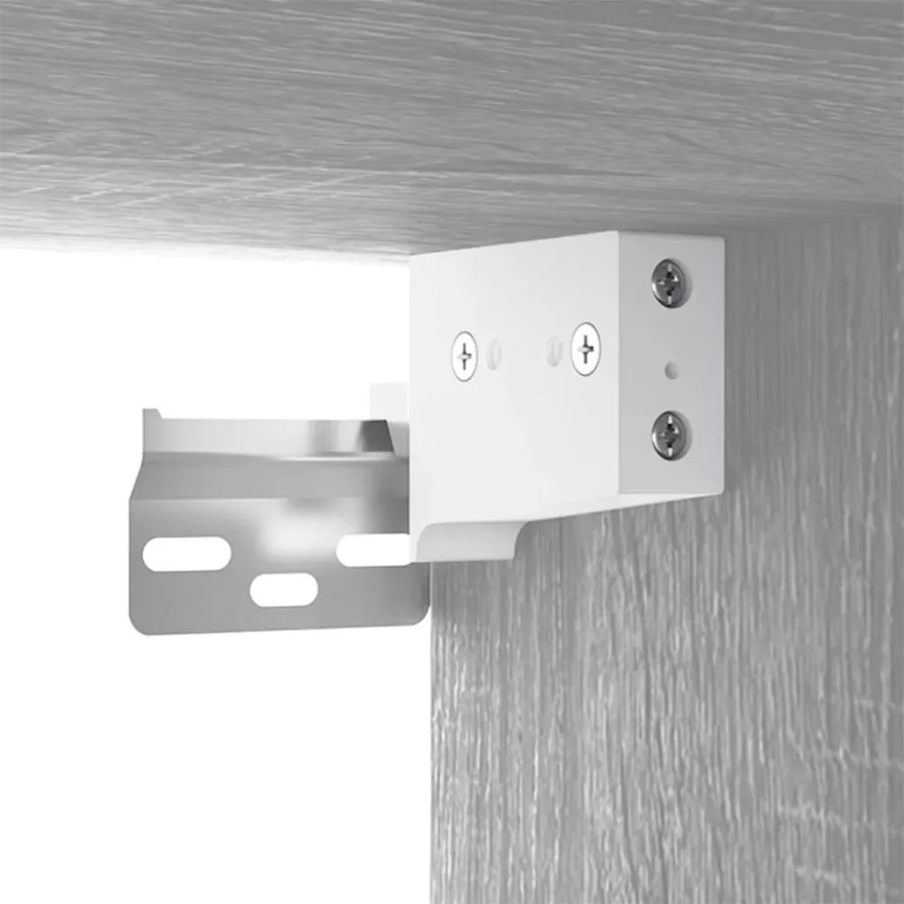 2 db szürke sonoma falra szerelhető TV-szekrény 100x34,5x40 cm