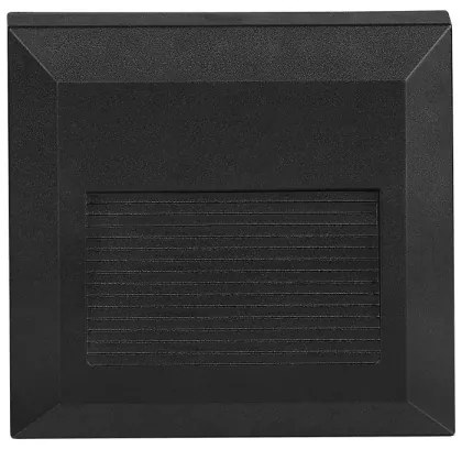 LED kültéri lépcsővilágítás 2W 230V IP65 4000K fekete