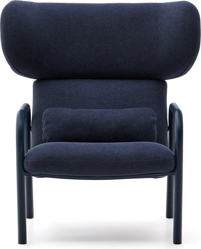Sötétkék fotel Inari – Kave Home