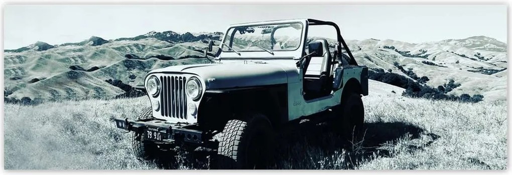Poszterek 200x66 Jeep Wrangler Retro fotó