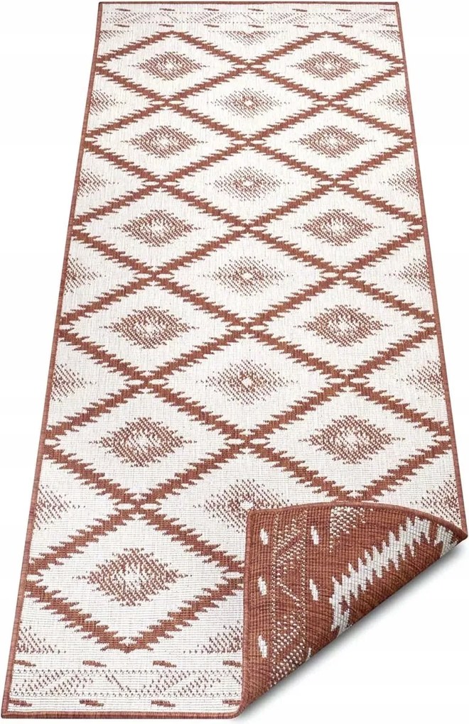 Szőnyeg futó 80x250cm, kétoldalas, zsinóros lapos szövésű előszobába-folyosóra