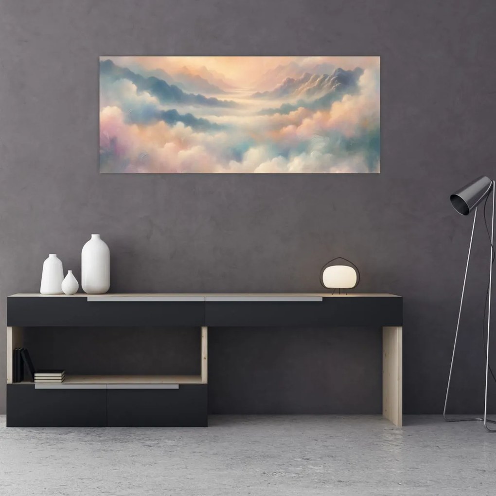 Kép - Felhők (120x50 cm)