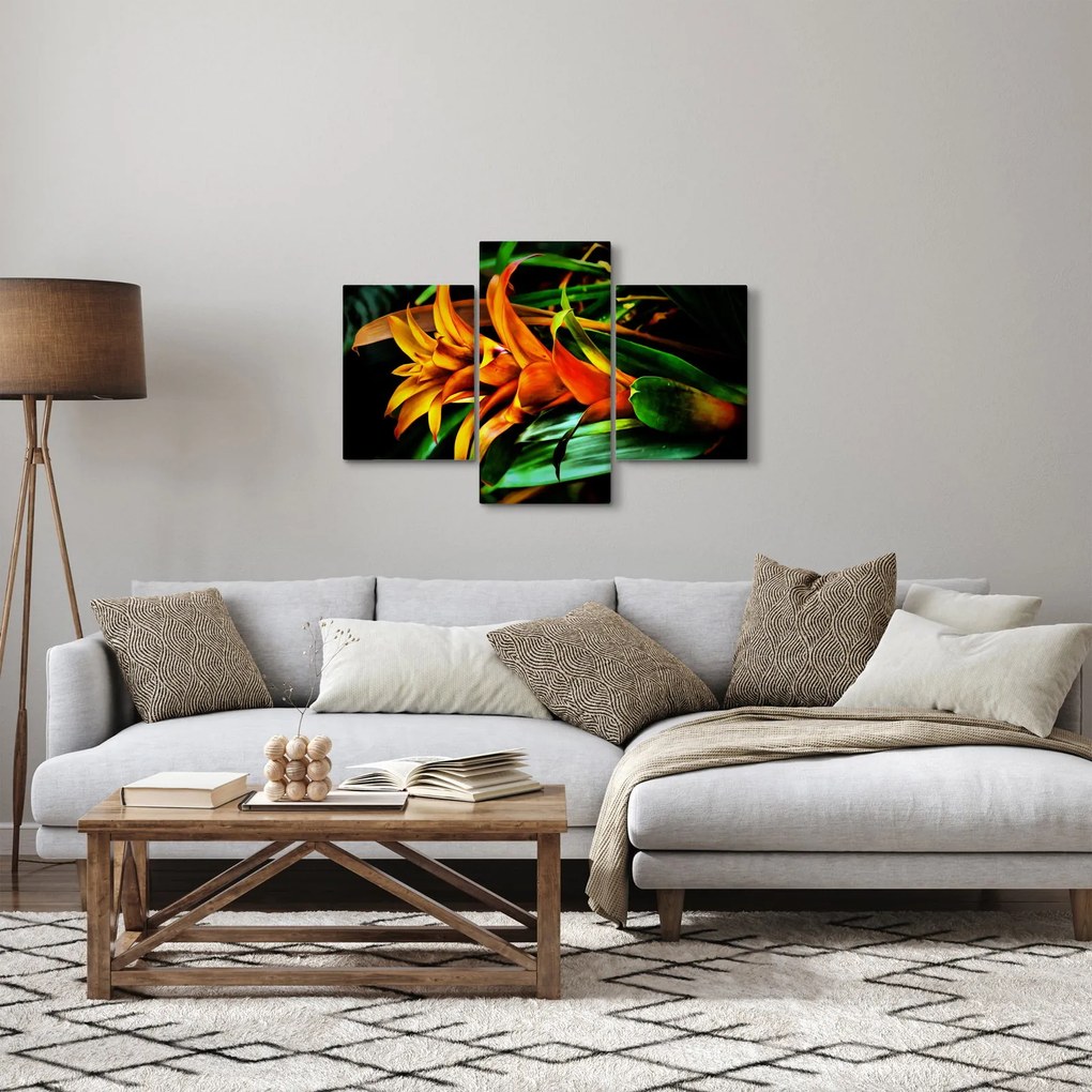 Narancssárga csokor képe (90x60 cm)