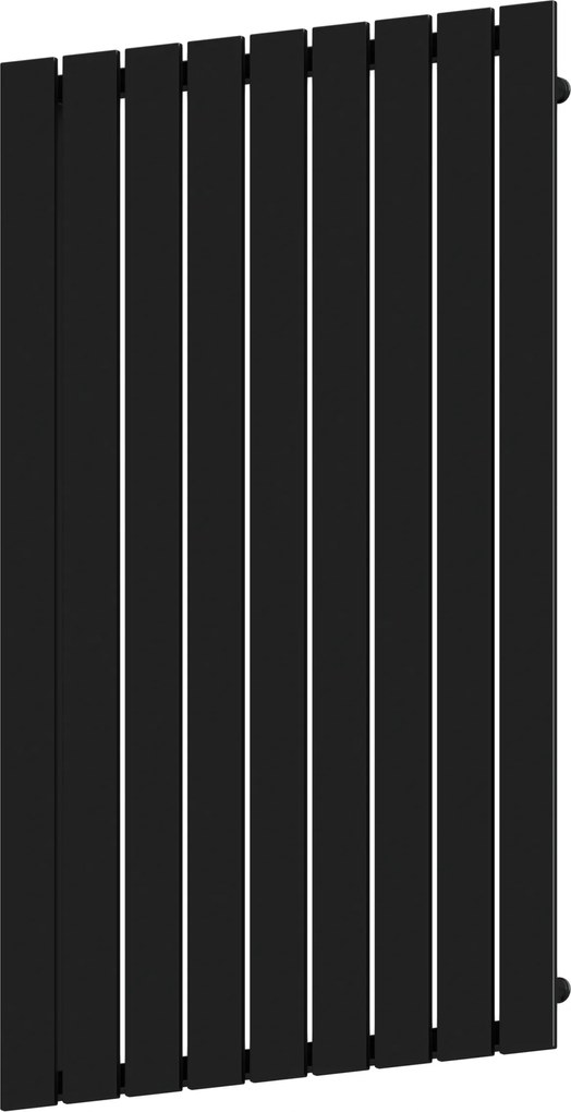 Dekorációs Gödör Radiátor Függőleges H1200 L710 Fekete