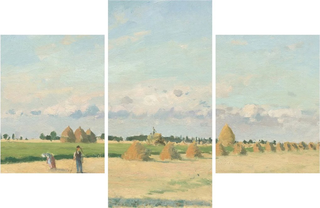 Kép - Camille Pissarro, Landscape, Ile de France, reprodukciók (90x60 cm)