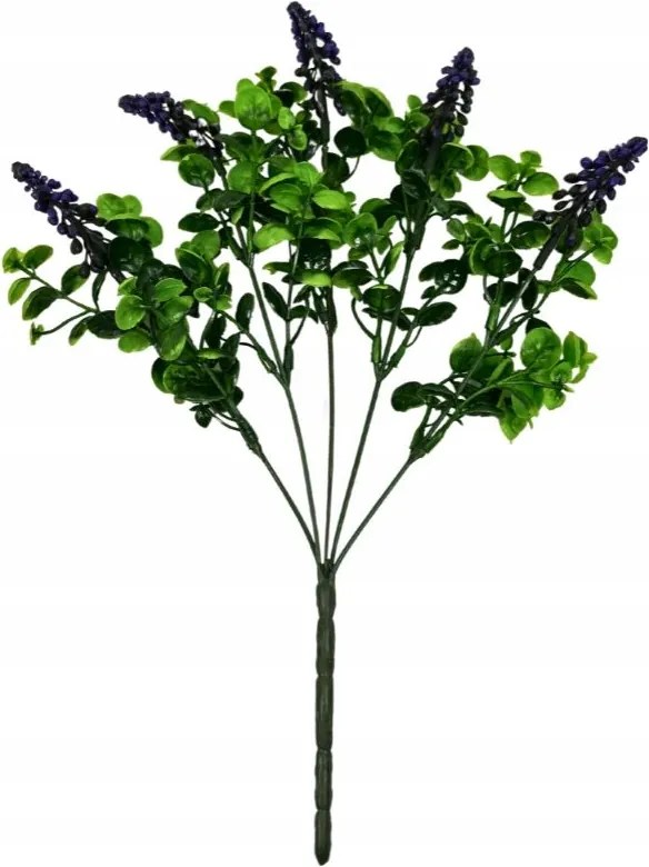 Zafír csokor műzafír 35 cm lila