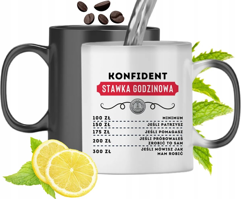 Konfident Mágikus Bögre Születésnapra Ajándék Nyomtatott Fotóval