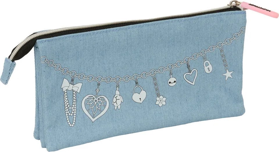 K-pop Démonvadászok Denim Dreams 3 rekeszes tolltartó 22 cm