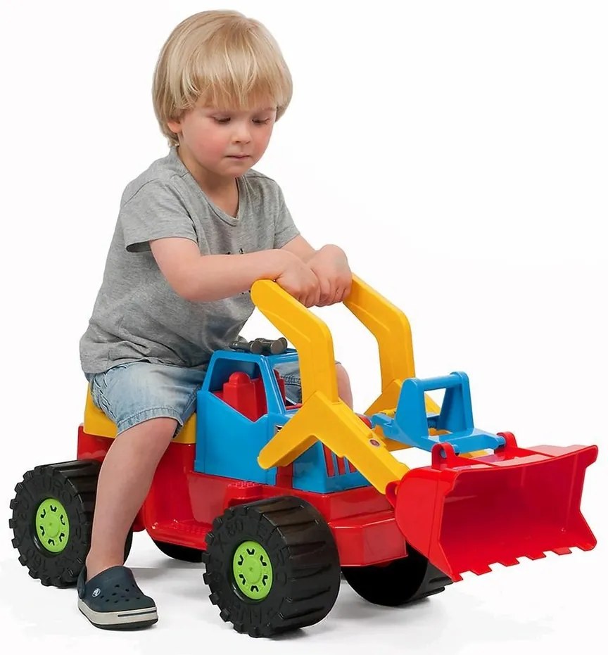 Bayo Gyermek ugrálóvár kotró-rakodó, 74 cm, zöld