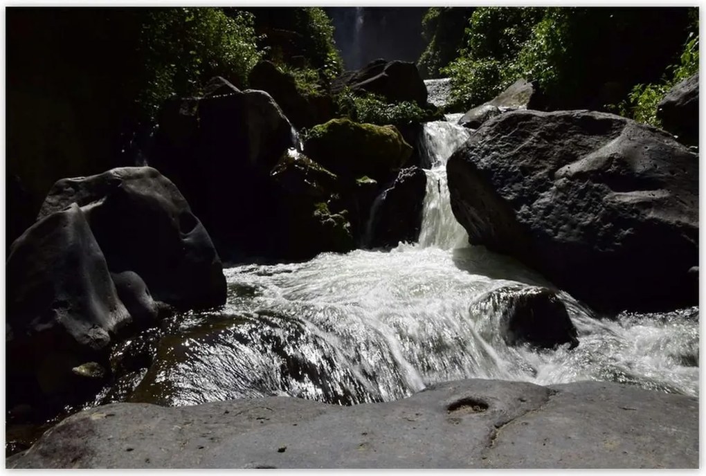 Poszterek 120x80 Peguche vízesés Ecuador