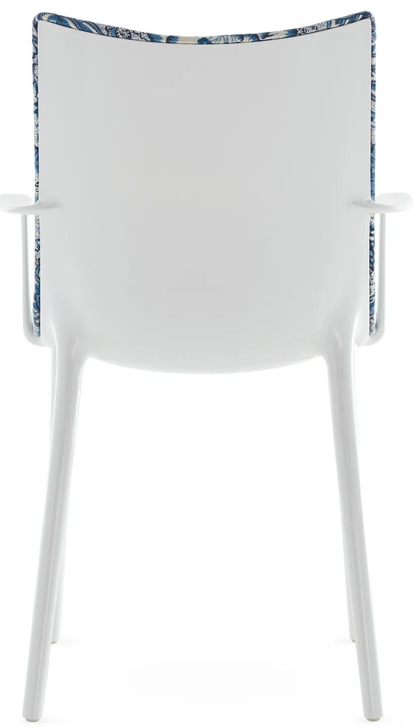 Szék HHH kárpitozott szövet, többféle változat - Kartell szín: Fehér / Lichen