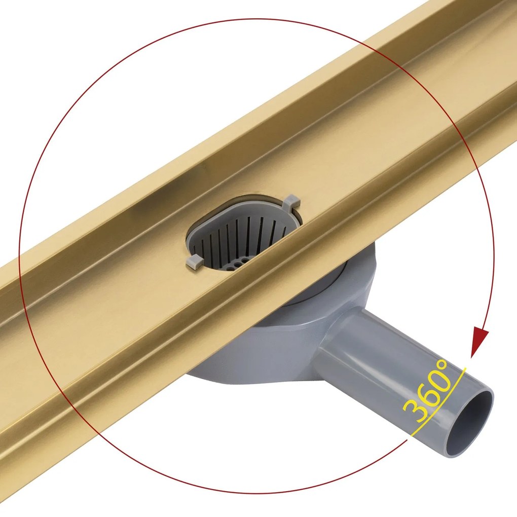Zuhanylefolyó REA Neox pro Brush Gold 60