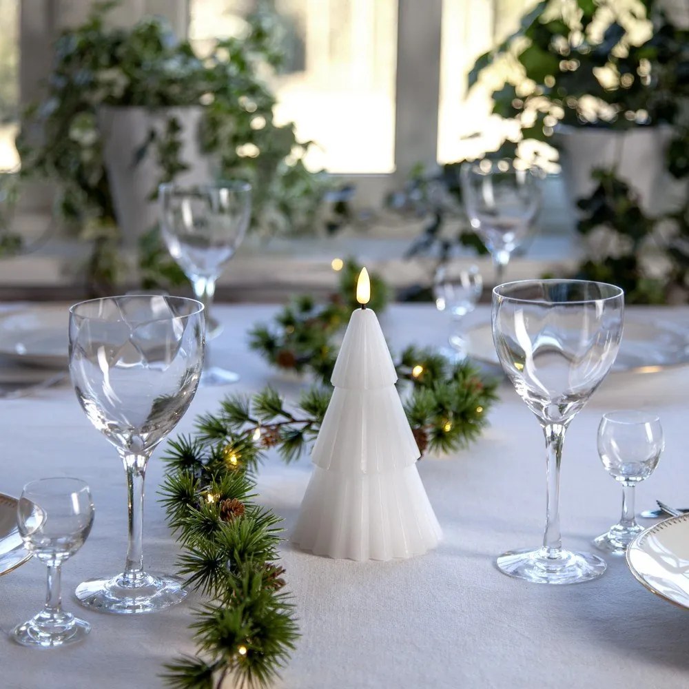 LED gyertya (magasság 18 cm) Flamme Granny – Star Trading