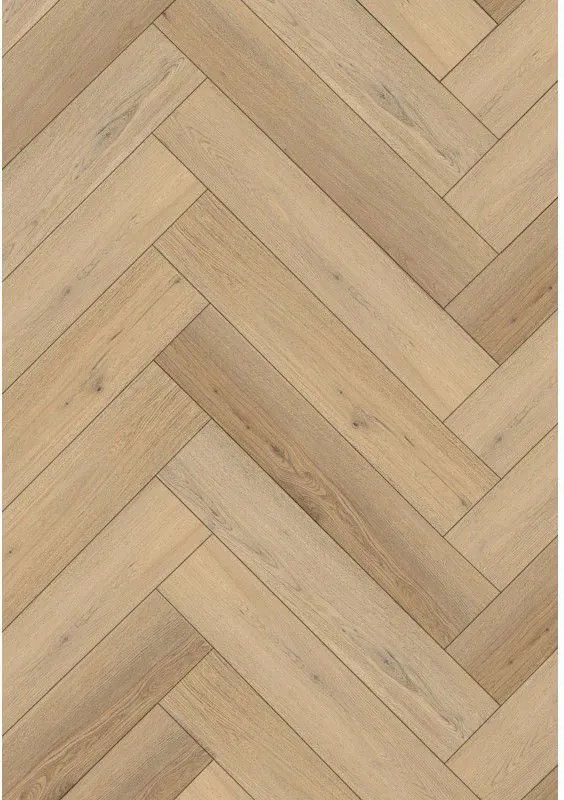 Mexen Rocky Mountain vinyl parketta halszálkaminta 635 x 127 mm SPC 6,5 mm, alátét 1,5 mm, 4 V-fuga, Tölgy