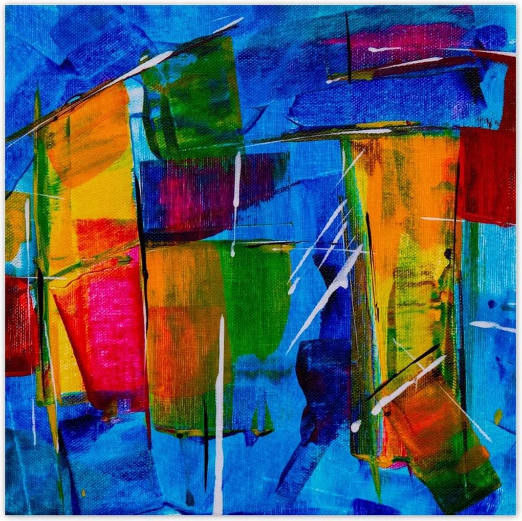 Poszterek 140x140 Absztrakt Sárkány