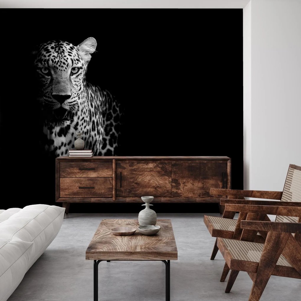 Fotótapéta - Egy leopárd portréja (147x102 cm)