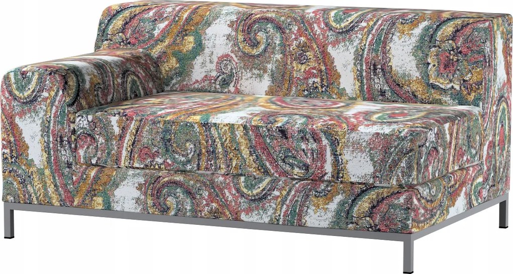 Kramfors 2 személyes balos kanapé huzat Ikea narancssárga