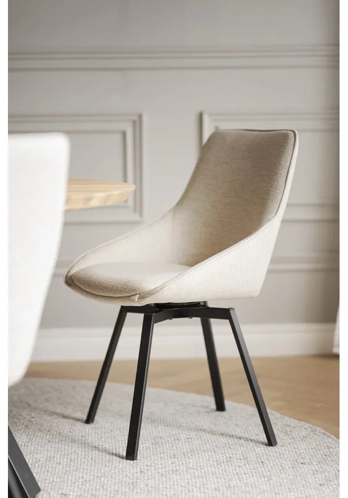 Bézs étkezőszék szett 2 db-os Alison – Rowico