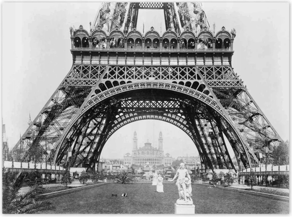 Poszterek 135x100 Régi fekete-fehér