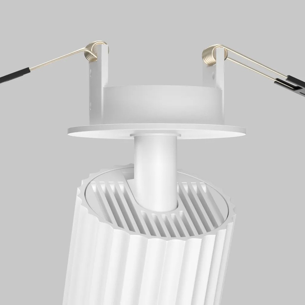 C110CL-01-GU10-W Calipso Alumínium Süllyesztett Lámpa Fehér Színű 1 x GU10 10 W IP20