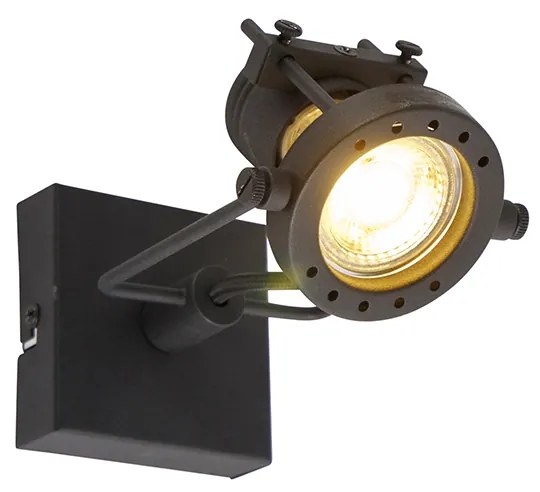 Okos spotlámpa fekete, Wi-Fi-vel, GU10 foglalattal - Suplux